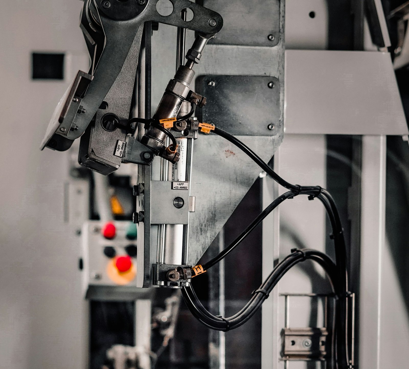 Company campus and radar tower